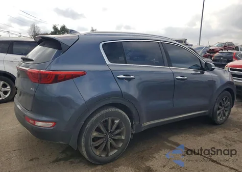 2018 Kia Sportage Ex z USA, uszkodzony, nr VIN KNDPN3ACXJ7474685
